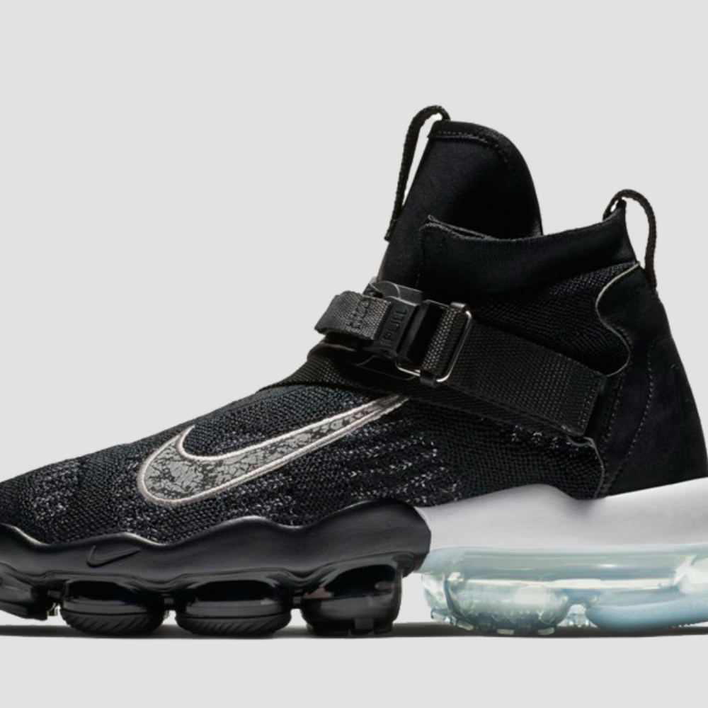 Nike Air VaporMax Premier Flyknit "Black/Metallic Silver"